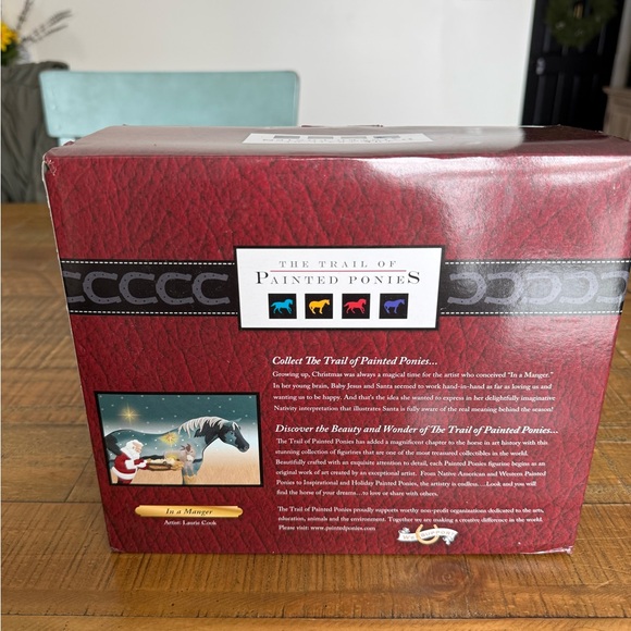 The Trail Of Painted Ponies In A Manger RETIRED Christmas Collectible - Picture 8 of 12